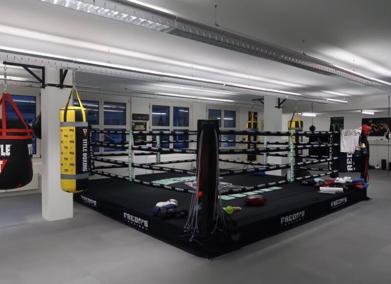 Trainingshalle von Fredo's Boxing in Dietikon